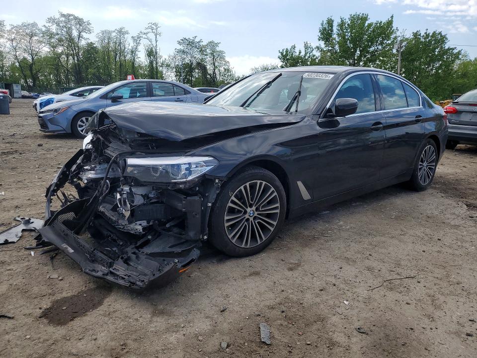 2019 BMW 5er VIN WBAJA7C5XKG911476 COPART salvage auction — FRONT END, Md - Cert Of Salvage > 75% Damage, sold $5,900 on 2026-07-02 (photo 1)