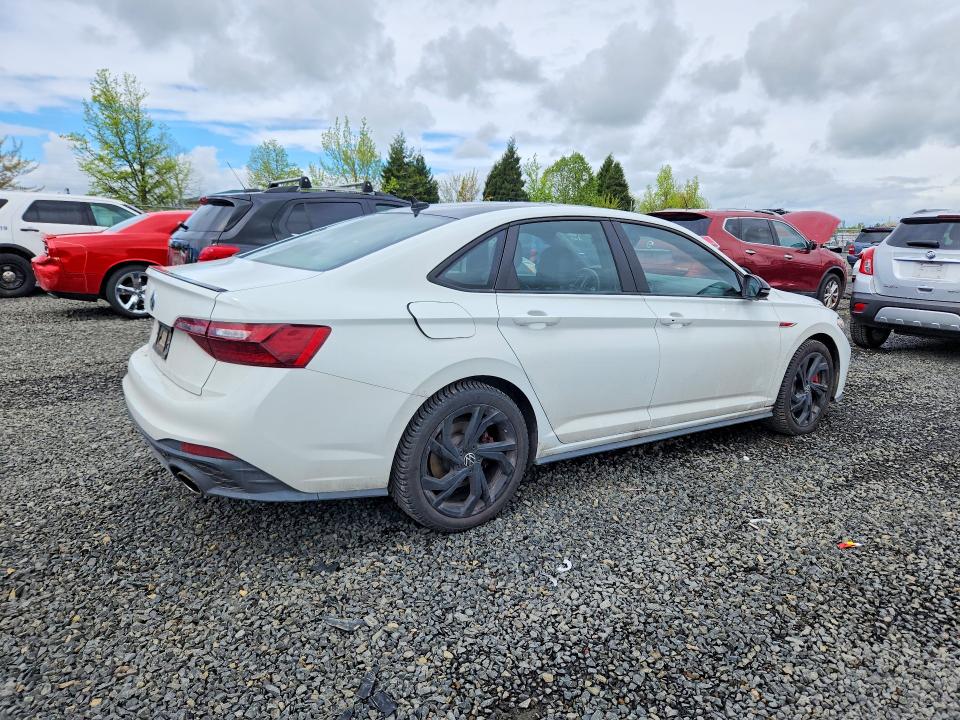 2023 Volkswagen Jetta VIN 3VW1T7BU5PM039417 COPART salvage auction — FRONT END, Id - Salvage Certificate Of Title, sold $8,400 on 2026-07-28 (photo 3)