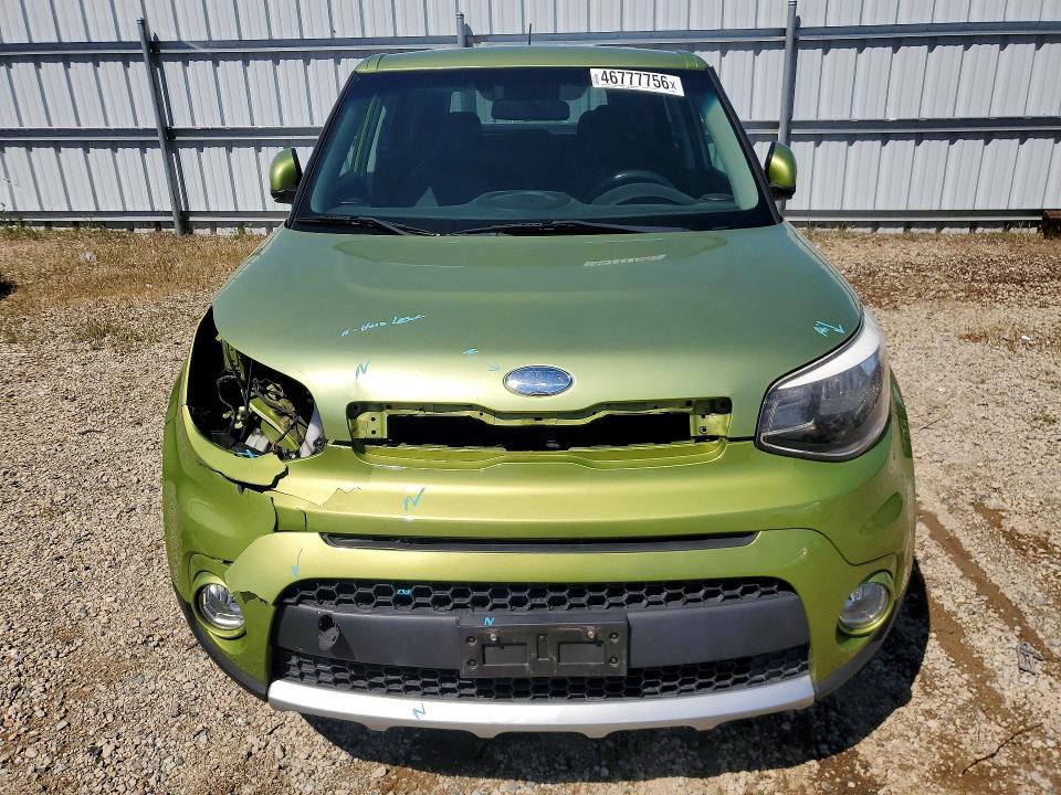 2017 Kia Soul VIN KNDJP3A52H7883839 COPART salvage auction — FRONT END, Ca - Non-Repairable Vehicle Cert, sold $975 on 2026-07-17 (photo 5)