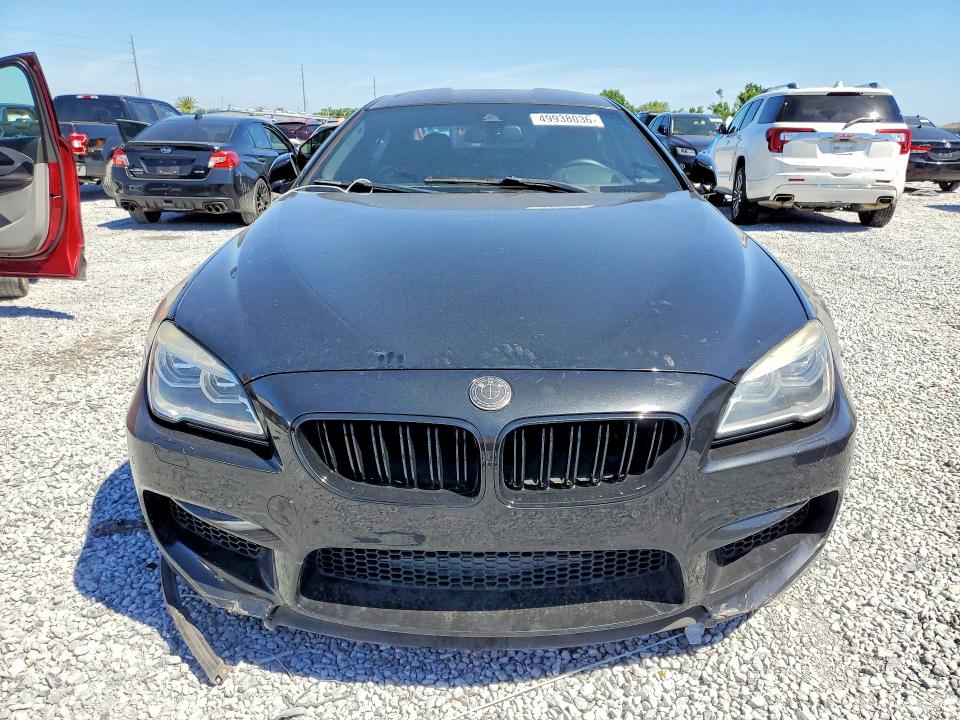 2016 BMW M6 gran coupe VIN WBS6E9C54GG437047 COPART salvage auction — MECHANICAL, Fl - Certificate Of Title (P), sold $13,600 on 2026-07-27 (photo 5)