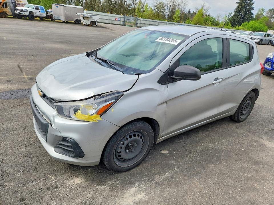 2017 Chevrolet Spark VIN KL8CB6SA0HC840637 COPART salvage auction — FRONT END, Or - Salvage Title Certificate, sold $1,150 on 2026-07-06 (photo 1)