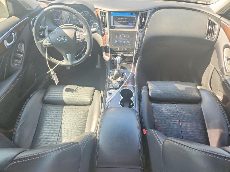 2015 Infiniti Q50 VIN JN1BV7AR8FM403924 COPART salvage auction — FRONT END, Nj - Cert Of Title-Salvage, sold $5,700 on 2026-07-22 (photo 8)