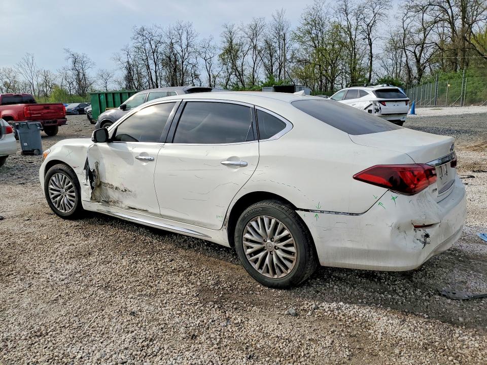 2015 Infiniti Q70 VIN JN1BY1PR6FM832037 COPART salvage auction — SIDE, MD - CERT OF SALVAGE > 75% DAMAGE, sold $2,600 on 2026-07-30 (photo 2)