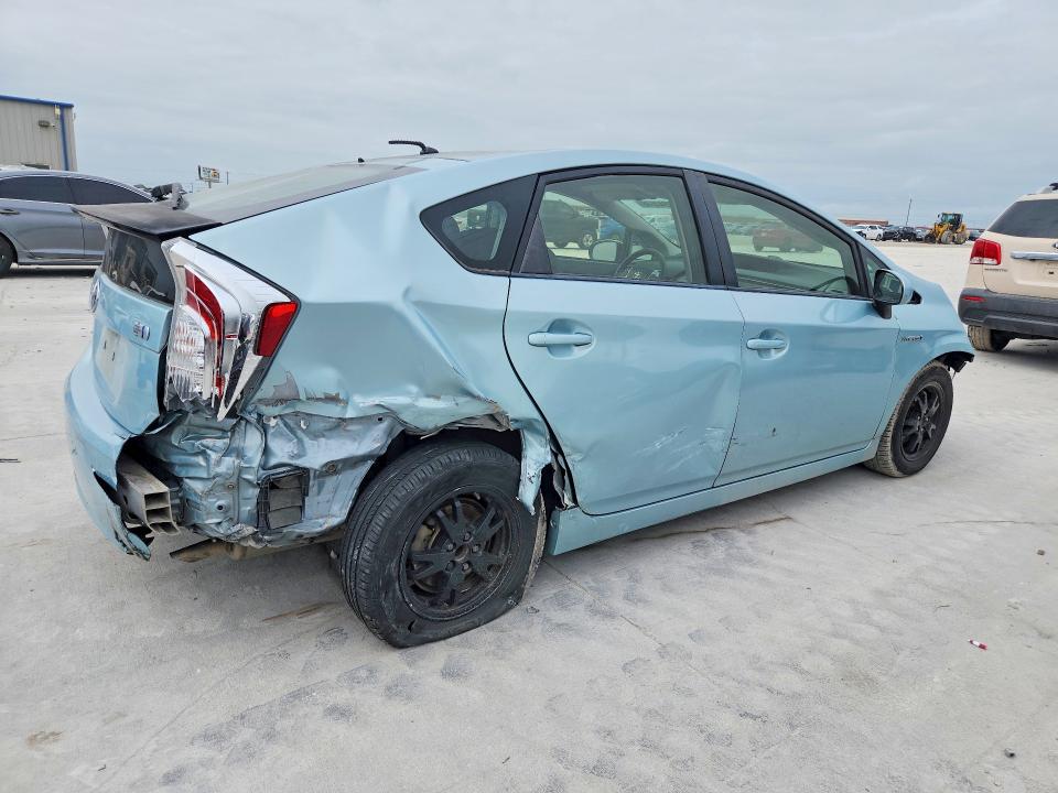 2016 Toyota Prius VIN JTDKN3DU9F1900181 COPART salvage auction — REAR END, Tx - Salvage Vehicle Title, sold $825 on 2026-07-02 (photo 3)