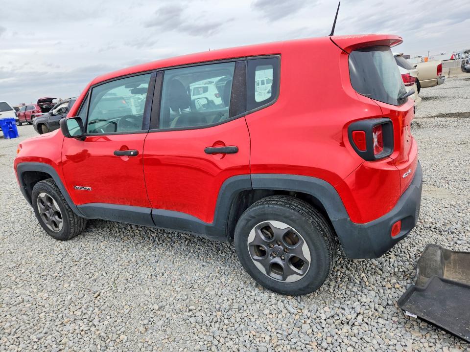 2015 Jeep Renegade VIN ZACCJBAH0FPB71505 COPART salvage auction — HAIL, Co - Certificate Of Title, sold $4,000 on 2026-08-13 (photo 2)