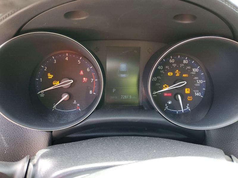2021 Toyota C-hr VIN JTNKHMBX2M1095174 COPART salvage auction — FRONT END, Fl - Certificate Of Destruction, sold $2,550 on 2026-07-12 (photo 9)