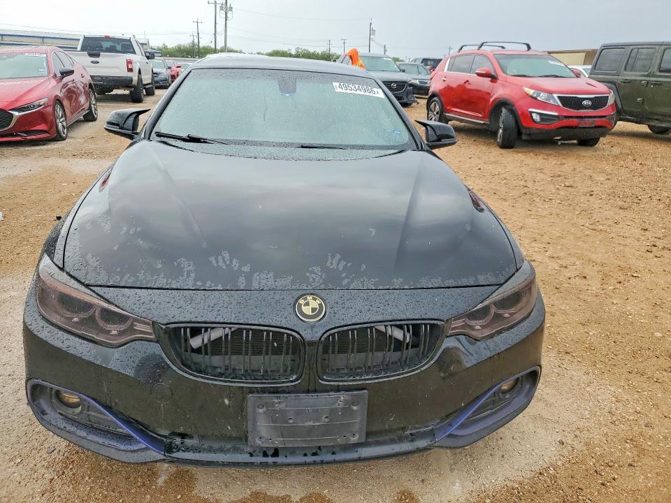 2017 BMW 4er VIN WBA4U7C58H5H19209 COPART salvage auction — MINOR DENT/SCRATCHES, Tx - Certificate Of Title, sold $4,850 on 2026-07-02 (photo 5)