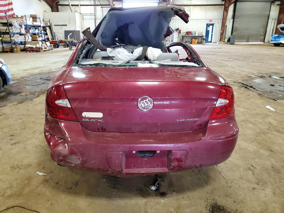 2005 Buick Lacrosse VIN 2G4WC532351295470 COPART salvage auction — ALL OVER, Mi - Certificate Of Title, sold $200 on 2026-07-10 (photo 6)