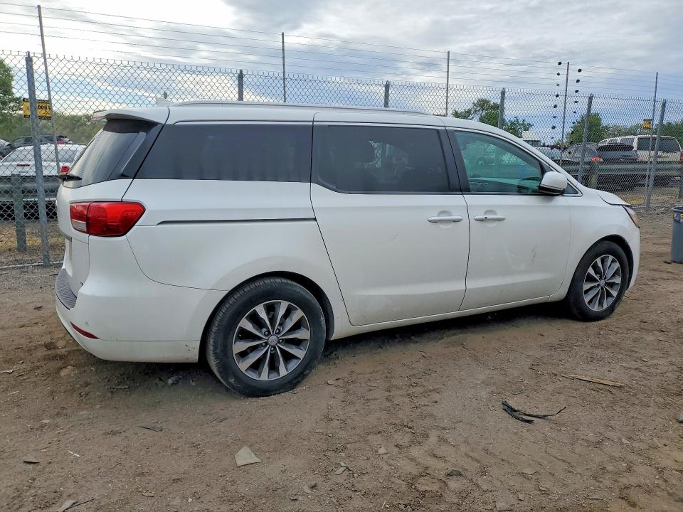 2016 Kia SEDONA VIN KNDMC5C13G6148192 COPART salvage auction — FRONT END, Md - Cert Of Salvage > 75% Damage, sold $350 on 2026-07-23 (photo 3)