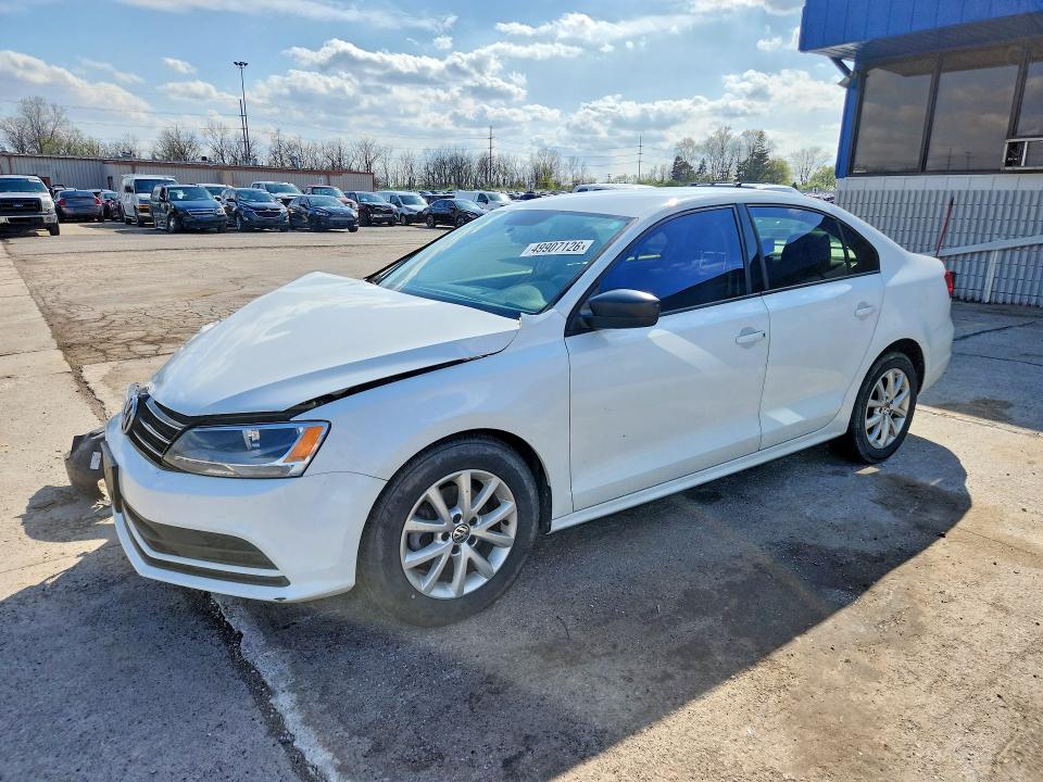 2015 Volkswagen Jetta VIN 3VWD17AJ4FM413878 — COPART salvage auction photo