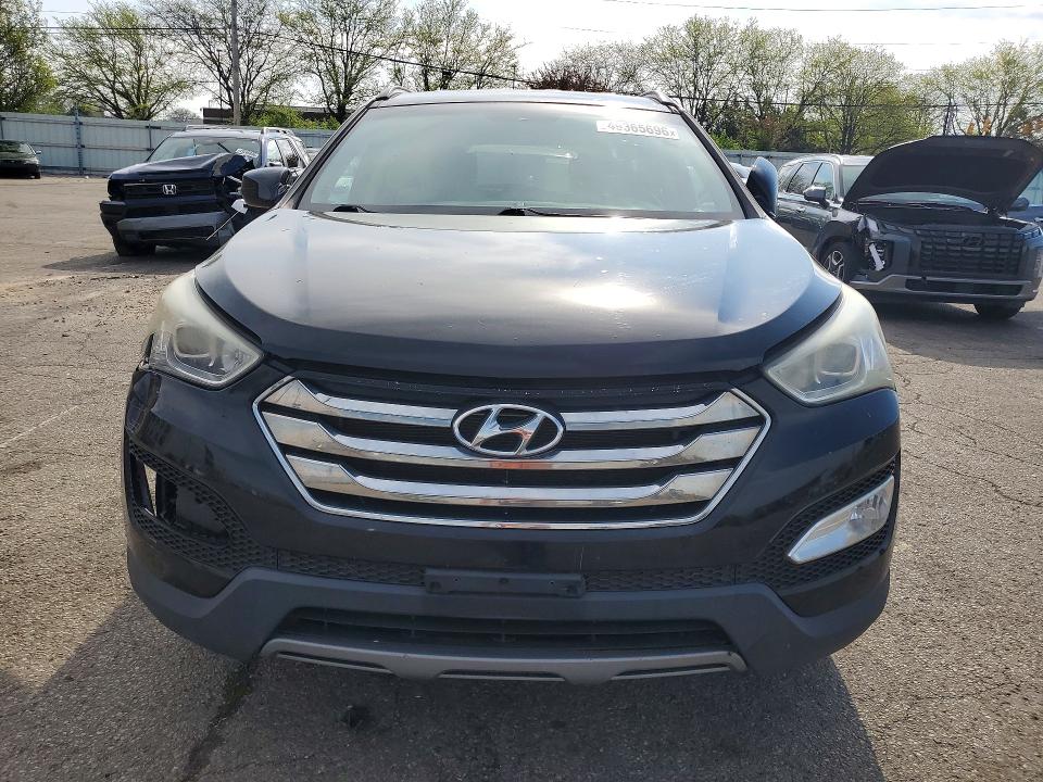 2013 Hyundai Santa fe VIN 5XYZUDLB5DG022074 COPART salvage auction — FRONT END, Oh - Cert Of Title-Salvage, sold $1,350 on 2026-07-08 (photo 5)