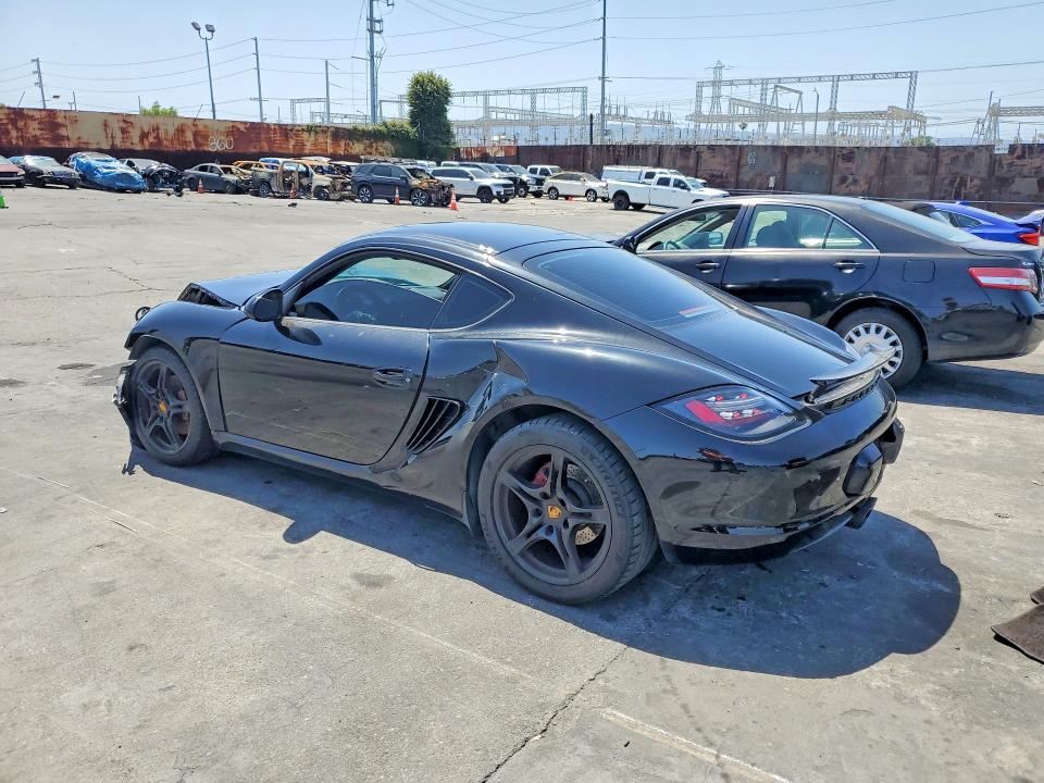 2009 Porsche Cayman VIN WP0AA29879U760468 COPART salvage auction — FRONT END, Fl - Dis/Dlr/Exp Only Clean Title (P), sold $5,700 on 2026-07-14 (photo 2)
