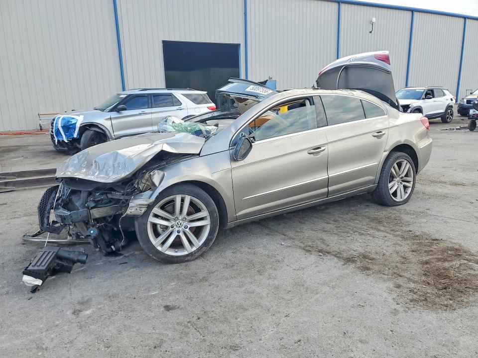 2013 Volkswagen Passat cc VIN WVWRN7AN7DE526968 COPART salvage auction — ROLLOVER, Salvage Title, sold $425 on 2026-07-13 (photo 1)