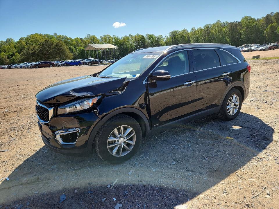 2017 Kia Sorento VIN 5XYPGDA36HG297808 COPART salvage auction — FRONT END, VA, sold $1,550 on 2026-07-27 (photo 1)