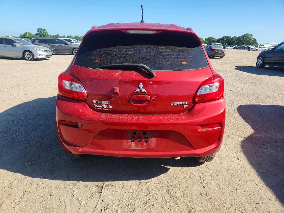 2018 Mitsubishi Mirage VIN ML32A4HJ5JH009454 COPART salvage auction — FRONT END, Al - Cert Of Title-Salvage Title, sold $300 on 2026-07-02 (photo 6)