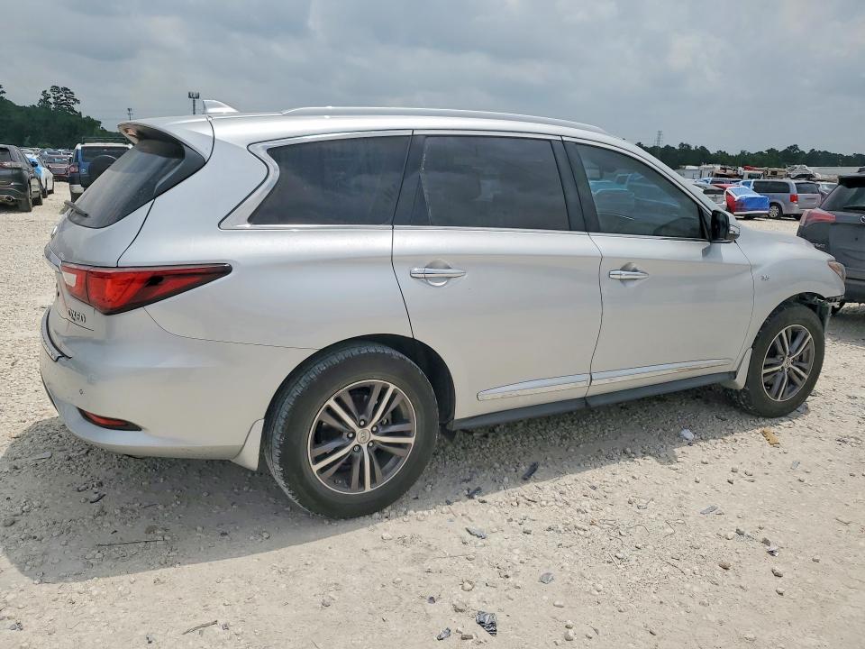 2018 Infiniti Qx60 VIN 5N1DL0MN1JC510299 COPART salvage auction — FRONT END, Tx - Certificate Of Title, sold $4,300 on 2026-07-03 (photo 3)