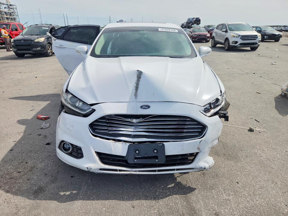2015 Ford Fusion VIN 3FA6P0RU7FR114006 COPART salvage auction — FRONT END, Ms - Certificate Of Title, sold $750 on 2026-07-09 (photo 5)