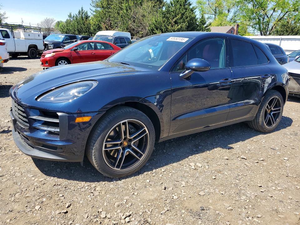 2020 Porsche Macan VIN WP1AB2A51LLB30830 COPART salvage auction — FRONT END, Md - Cert Of Salvage > 75% Damage, sold $15,100 on 2026-09-04 (photo 1)