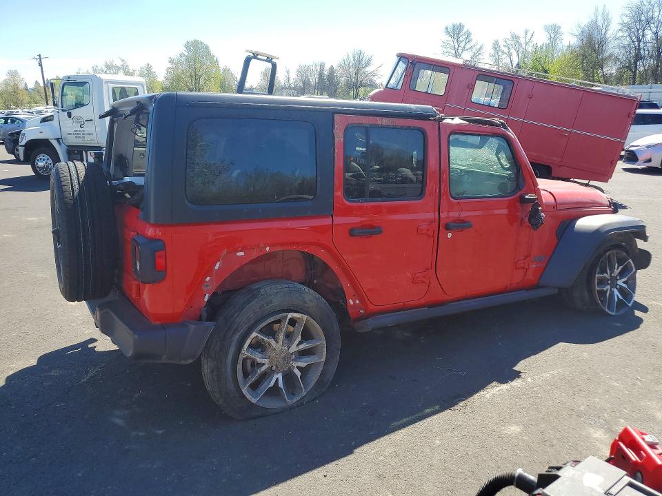 2024 Jeep Wrangler / VIN 1C4RJXN64RW283393 COPART salvage auction — ROLLOVER, Ca - Non-Repairable Vehicle Cert, sold $550 on 2026-07-20 (photo 3)