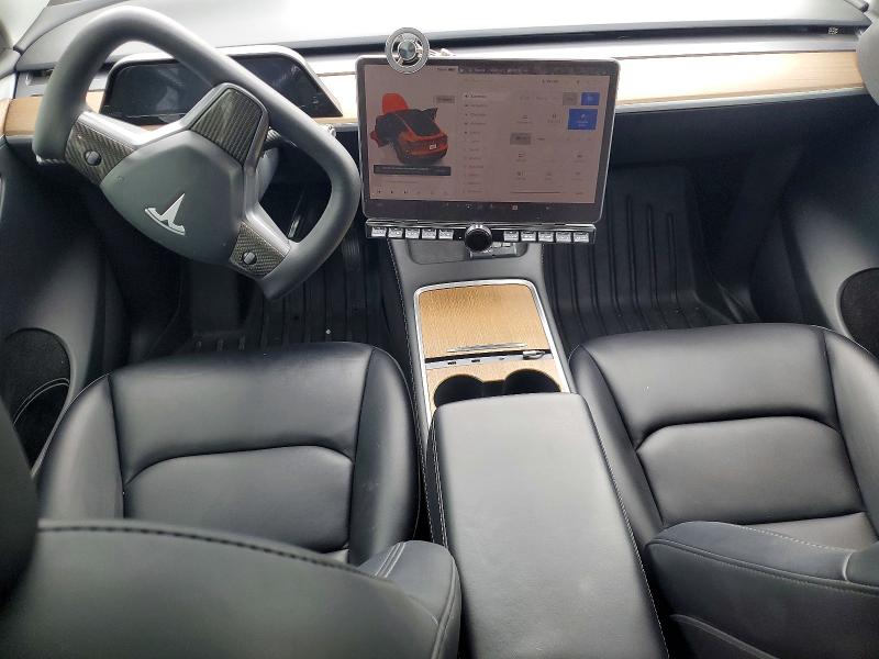 2023 Tesla Model y VIN 7SAYGAEE4PF700515 COPART salvage auction — ALL OVER, Tx - Salvage Vehicle Title, sold $3,350 on 2026-07-16 (photo 8)