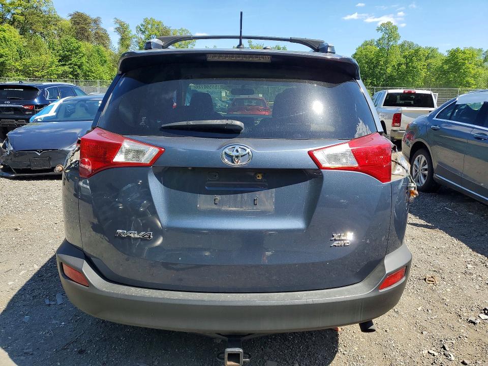2013 Toyota Rav 4 VIN JTMRFREV9DD019515 COPART salvage auction — SIDE, Md - Cert Of Salvage > 75% Damage, sold $4,500 on 2026-07-10 (photo 6)