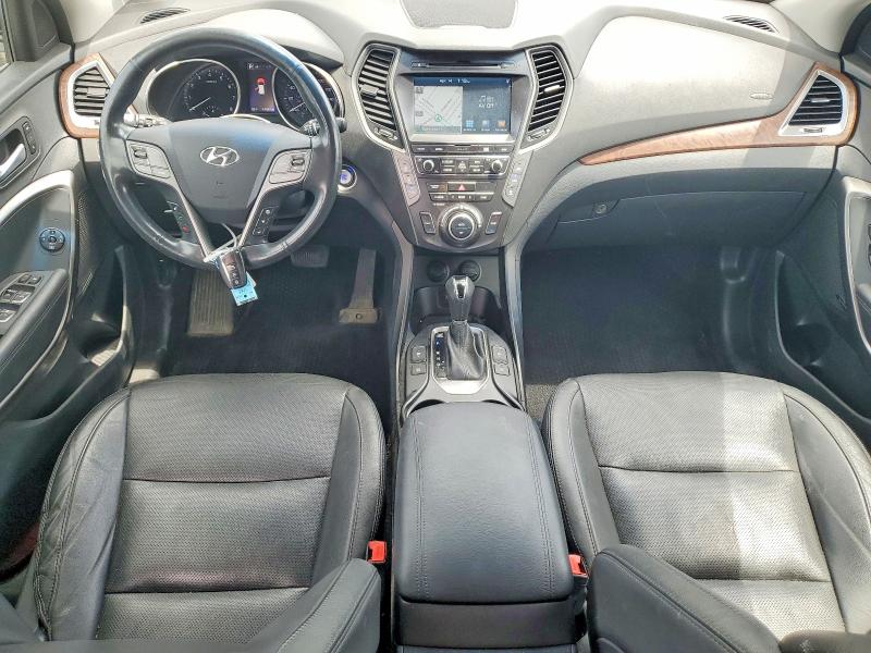 2018 Hyundai Santa fe VIN KM8SRDHF1JU277857 COPART salvage auction — SIDE, Fl - Cert Of Title Slvg Rebuildable, sold $4,650 on 2026-07-13 (photo 8)