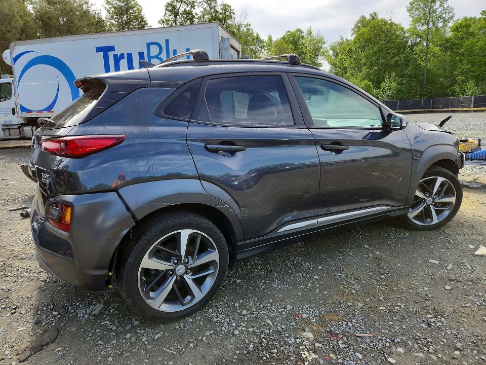 2021 Hyundai VIN KM8K5CA50MU730331 COPART salvage auction — FRONT END, Md - Cert Of Salvage > 75% Damage, sold $2,250 on 2026-07-28 (photo 3)