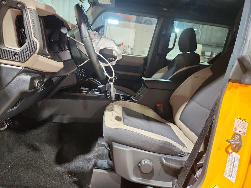 2022 Ford Bronco VIN 1FMDE5BH7NLB41829 COPART salvage auction — FRONT END, MO - SALVAGE CERTIFICATE OF TITLE, sold $7,700 on 2026-07-28 (photo 7)
