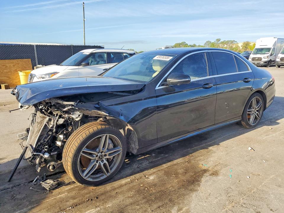 2019 Mercedes-benz E-klasse VIN WDDZF4JB7KA594392 COPART salvage auction — FRONT END, Fl - Cert Of Title Slvg Rebuildable, sold $2,100 on 2026-07-09 (photo 1)