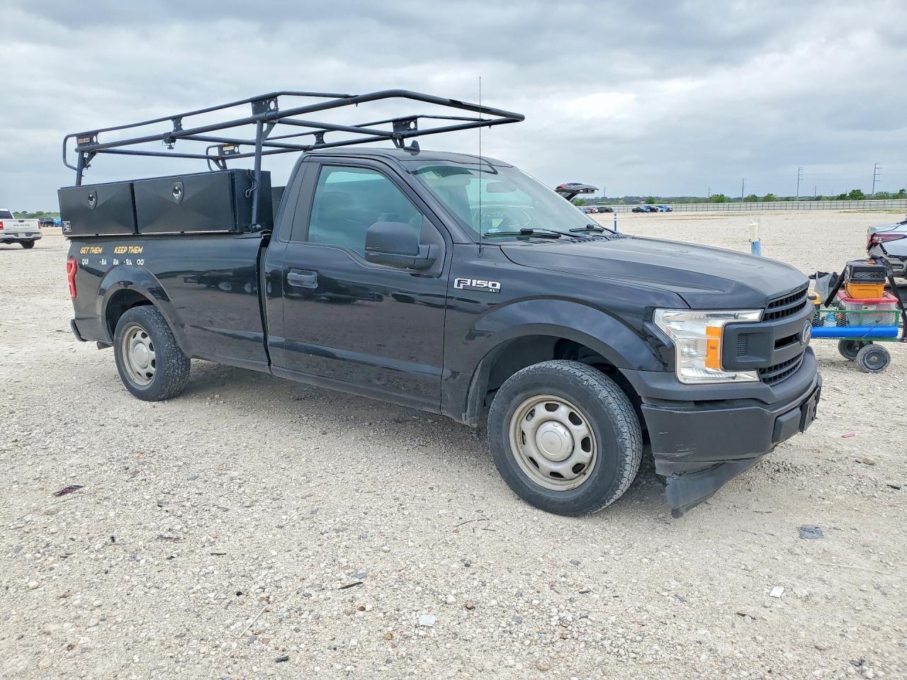 2020 Ford F-150 Lightning VIN 1FTMF1CB4LKD79791 COPART salvage auction — Rear End, TX - SALVAGE VEHICLE TITLE, sold $3,650 on 2026-07-09 (photo 4)