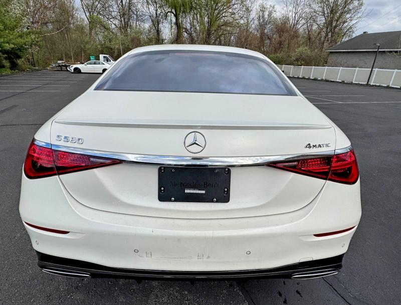 2023 Mercedes-benz S class VIN W1K6G7GB7PA182621 COPART salvage auction — MINOR DENT/SCRATCHES, Wv - Certificate Of Title, sold $51,000 on 2026-07-27 (photo 5)