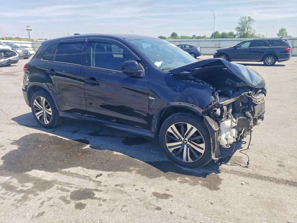 2020 Mitsubishi Outlander VIN JA4AP3AU2LU015366 COPART salvage auction — FRONT END, Nc - Salvage Certificate Of Title, sold $1,850 on 2026-07-09 (photo 4)