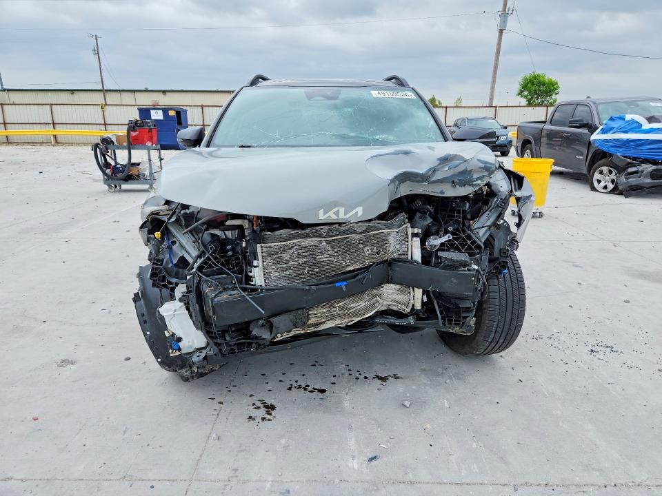 2023 Kia Sportage VIN 5XYK6CAF0PG048694 COPART salvage auction — FRONT END, Tx - Salvage Vehicle Title, sold $3,650 on 2026-07-14 (photo 5)