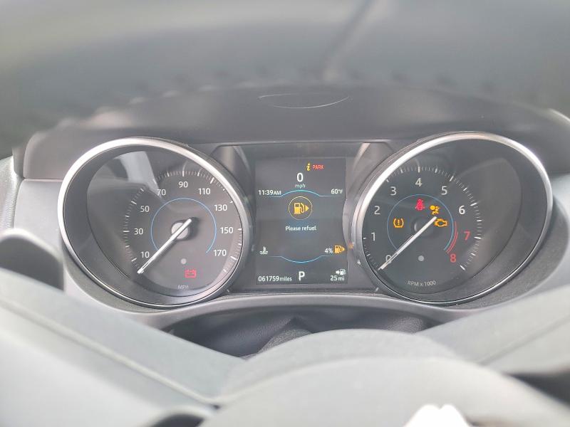 2020 Jaguar F-pace VIN SADCJ2FXXLA633005 COPART salvage auction — FRONT END, Il - Salvage Certificate, sold $3,950 on 2026-07-08 (photo 9)