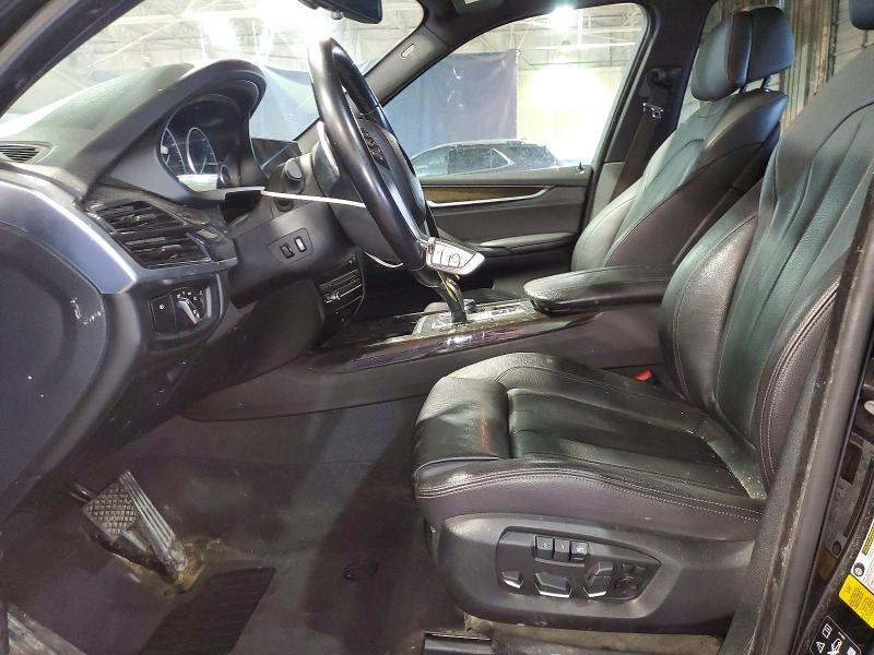 2018 BMW X5 VIN 5UXKR0C59J0X88816 COPART salvage auction — FRONT END, MI - CERTIFICATE OF TITLE, sold $4,350 on 2026-07-03 (photo 7)