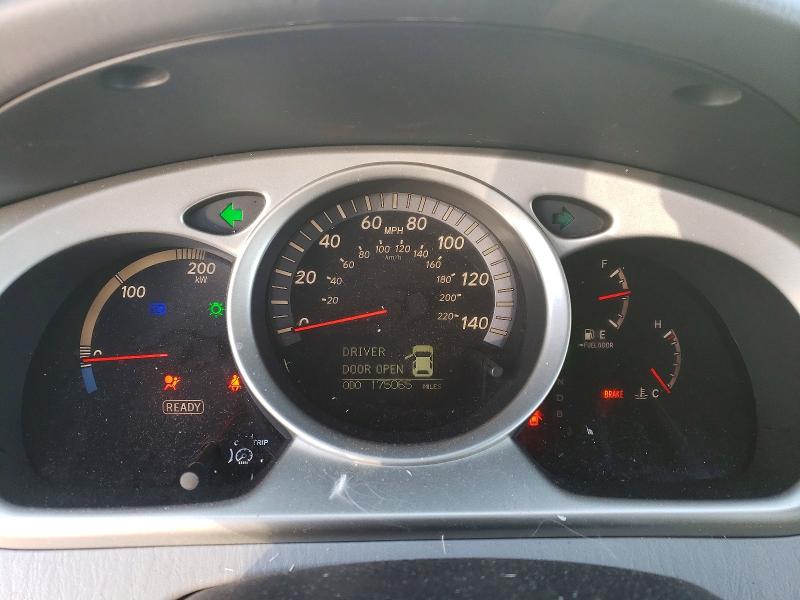 2006 Toyota Highlander VIN JTEDW21A360009301 COPART salvage auction — FRONT END, Md - Cert Of Salvage > 75% Damage, sold $950 on 2026-07-13 (photo 9)