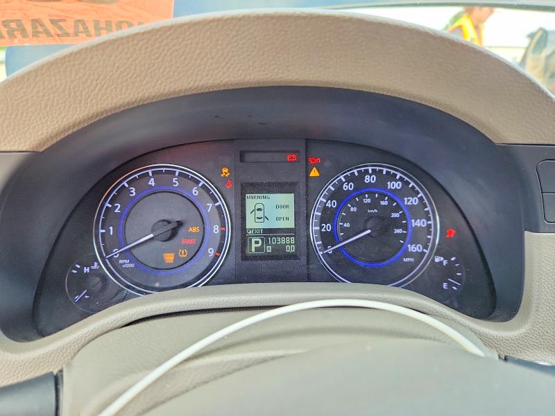 2011 Infiniti G37 VIN JN1CV6AP5BM502224 COPART salvage auction — SIDE, TX - SALVAGE VEHICLE TITLE (P), sold $500 on 2026-07-23 (photo 9)