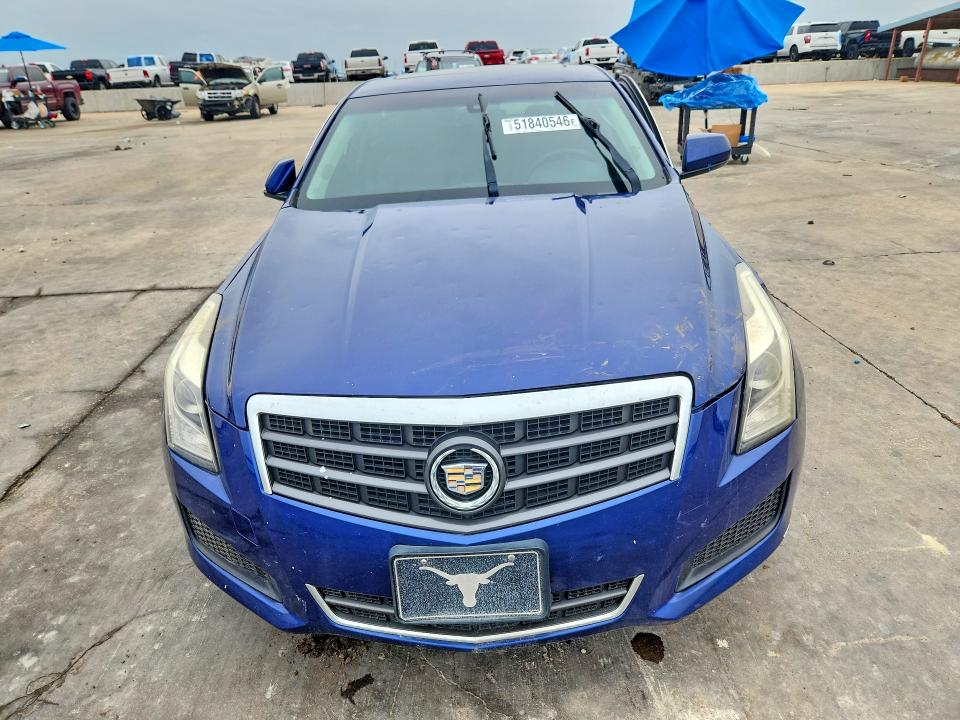 2014 Cadillac Ats VIN 1G6AA5RX6E0171649 COPART salvage auction — ALL OVER, Tx - Salvage Vehicle Title, sold $925 on 2026-07-09 (photo 5)