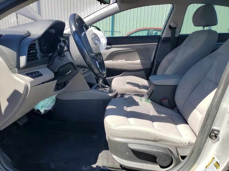 2020 Hyundai Elantra VIN KMHD84LF2LU009549 COPART salvage auction — FRONT END, FL - CERTIFICATE OF DESTRUCTION, sold $1,600 on 2026-07-27 (photo 7)