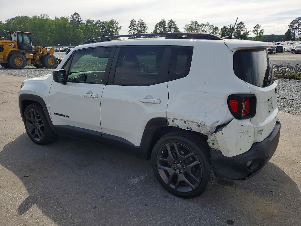 2021 Jeep VIN ZACNJCBB3MPM51973 COPART salvage auction — REAR END, Nc - Salvage Certificate Of Title, sold $5,600 on 2026-07-02 (photo 2)