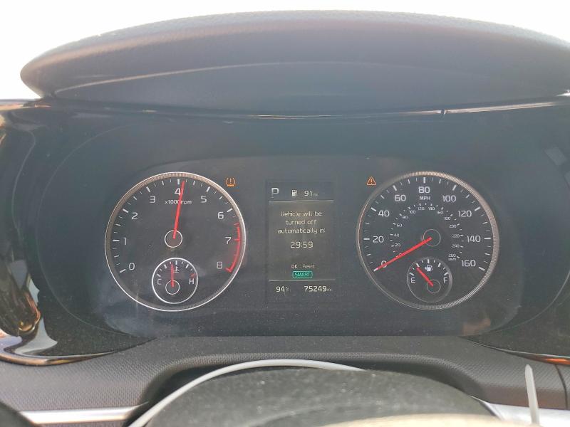 2022 Kia VIN 5XXG64J28NG096485 COPART salvage auction — FRONT END, Tx - Salvage Vehicle Title, sold $5,900 on 2026-08-01 (photo 9)
