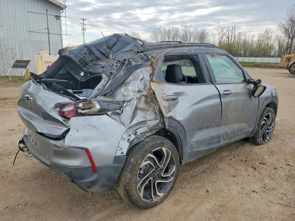2026 Chevrolet Trailblazer VIN KL79MUSL4TB047581 COPART salvage auction — ROLLOVER, Mi - Scrap Certificate Of Title, sold $1,500 on 2026-07-22 (photo 3)