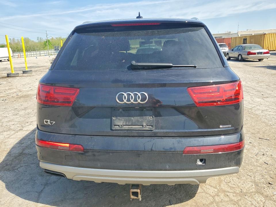 2017 Audi Q7 VIN WA1LHAF74HD039060 COPART salvage auction — FRONT END, In - Cert Of Title-Salvage Title, sold $150 on 2026-07-28 (photo 6)
