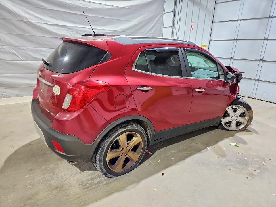 2016 Buick Encore VIN KL4CJASB2GB619156 COPART salvage auction — FRONT END, NH - CERT OF TITLE-SALVAGE (P), sold $275 on 2026-07-30 (photo 3)