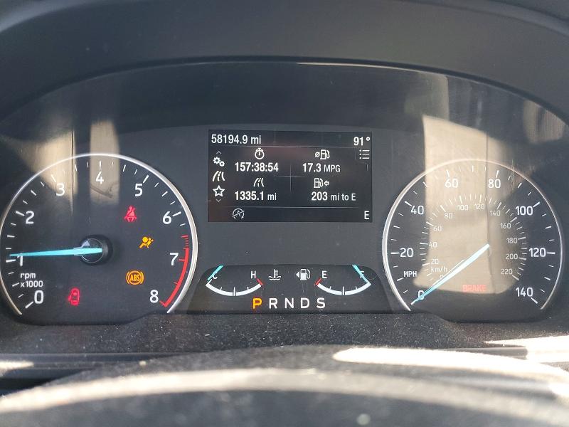 2019 Ford Ecosport VIN MAJ3S2GE6KC272497 COPART salvage auction — FRONT END, Tx - Salvage Vehicle Title, sold $1,750 on 2026-07-09 (photo 9)