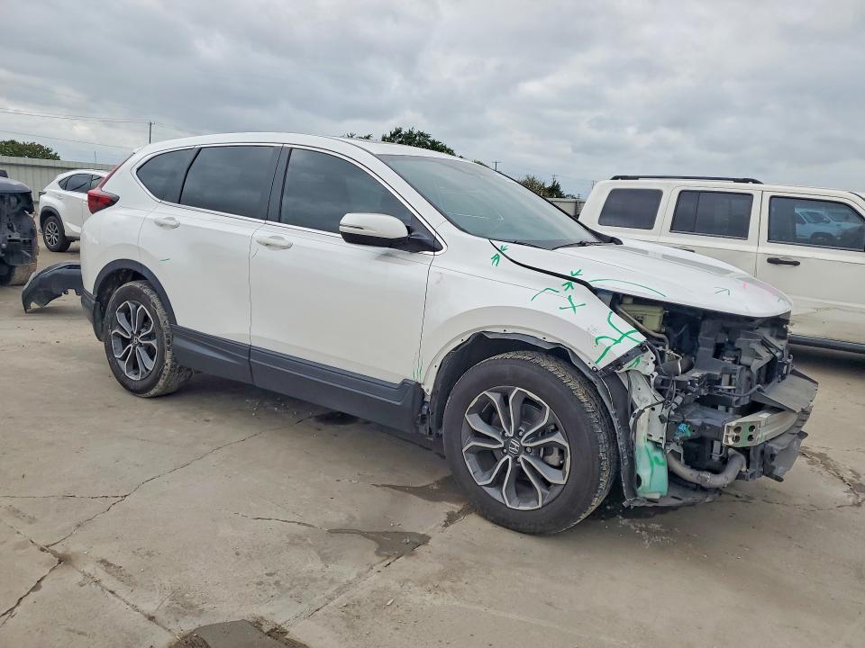 2022 Honda Cr-v VIN 5J6RW1H55NA022602 COPART salvage auction — FRONT END, Tx - Salvage Vehicle Title, sold $11,500 on 2026-07-09 (photo 4)