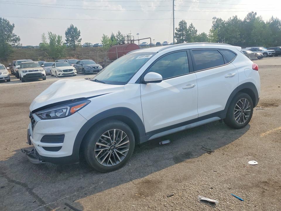2020 Hyundai Tucson VIN KM8J33AL7LU201750 COPART salvage auction — FRONT END, Sc - Cert Of Title-Salvage, sold $3,750 on 2026-07-17 (photo 1)
