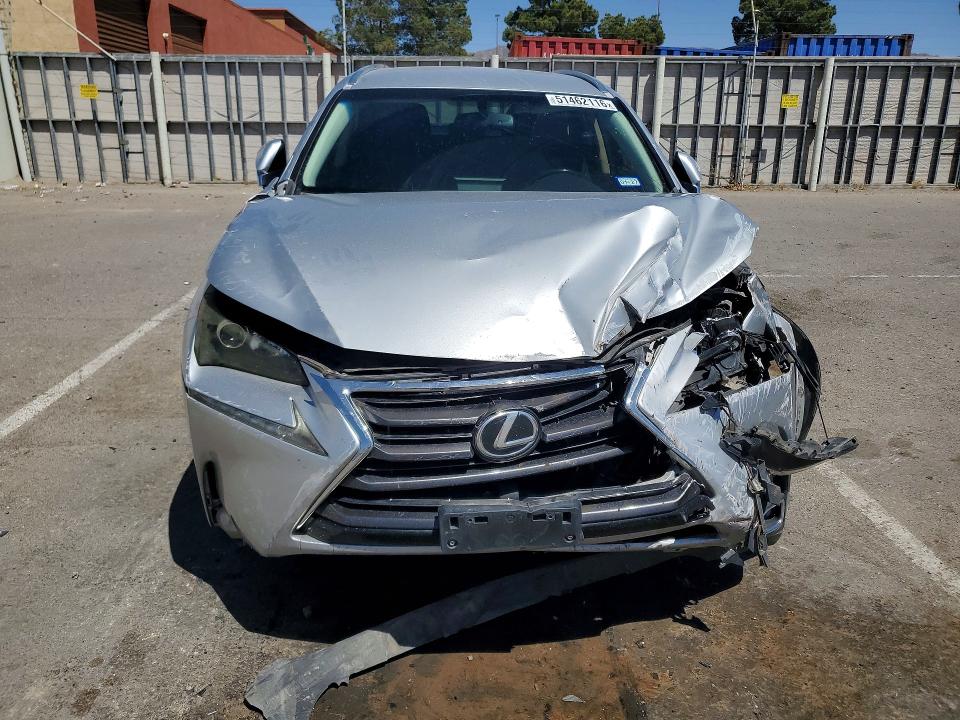 2016 Lexus Nx 200t VIN JTJYARBZ8G2026826 COPART salvage auction — FRONT END, Tx - Salvage Vehicle Title, sold $2,100 on 2026-07-10 (photo 5)