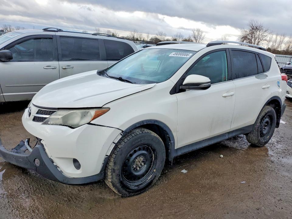 2014 Toyota Rav 4 VIN 2T3ZFREV5EW086407 COPART salvage auction — UNDERCARRIAGE, On - Permit No Brand - Unfit, sold $350 on 2026-07-30 (photo 1)