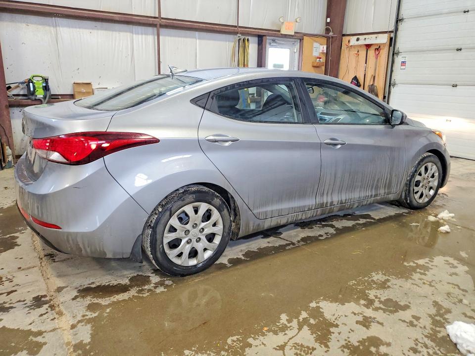 2016 Hyundai Elantra VIN 5NPDH4AE7GH697885 COPART salvage auction — SIDE, Salvage Title, sold $2,100 on 2026-07-09 (photo 3)